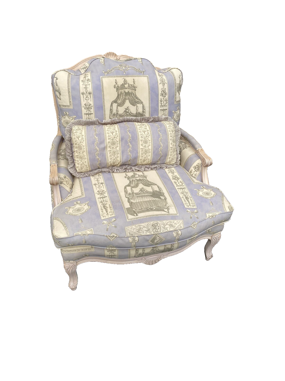 65814    NORWALK Furniture Decorator Bergere Armchair