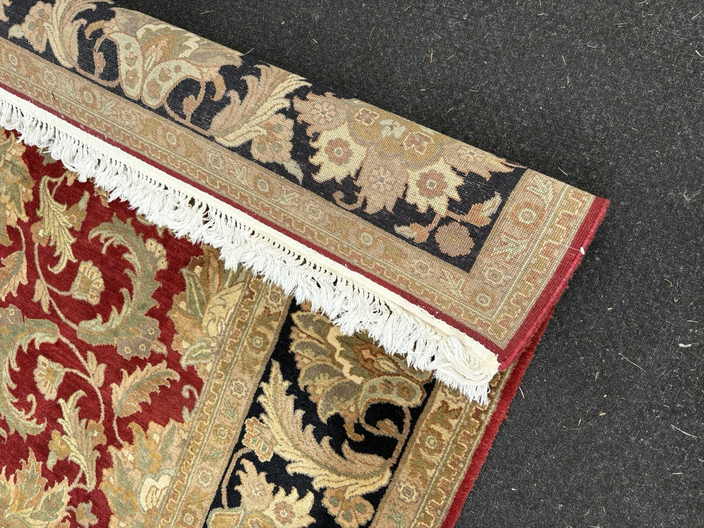 00001 Large Machine Made Oriental  Wool Rug Carpet