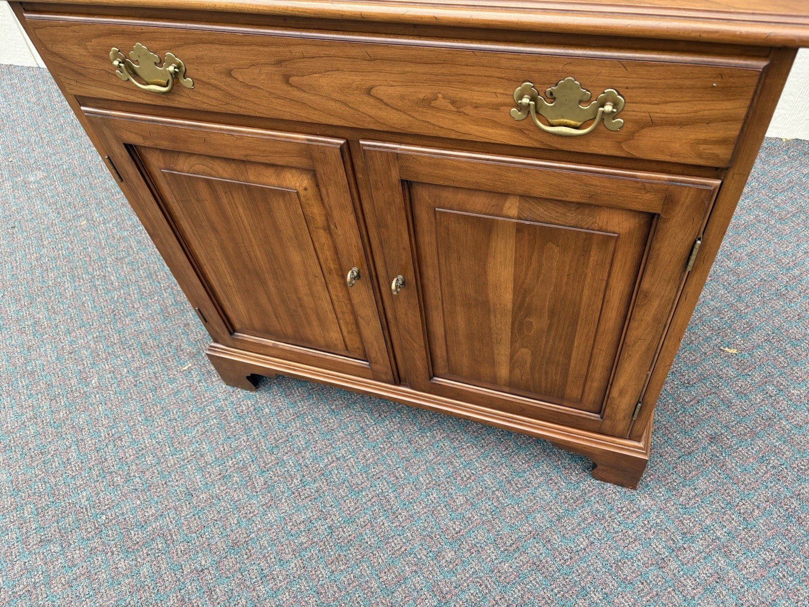 67141 HENKEL HARRIS  Virginia Galleries Cherry Server Cabinet