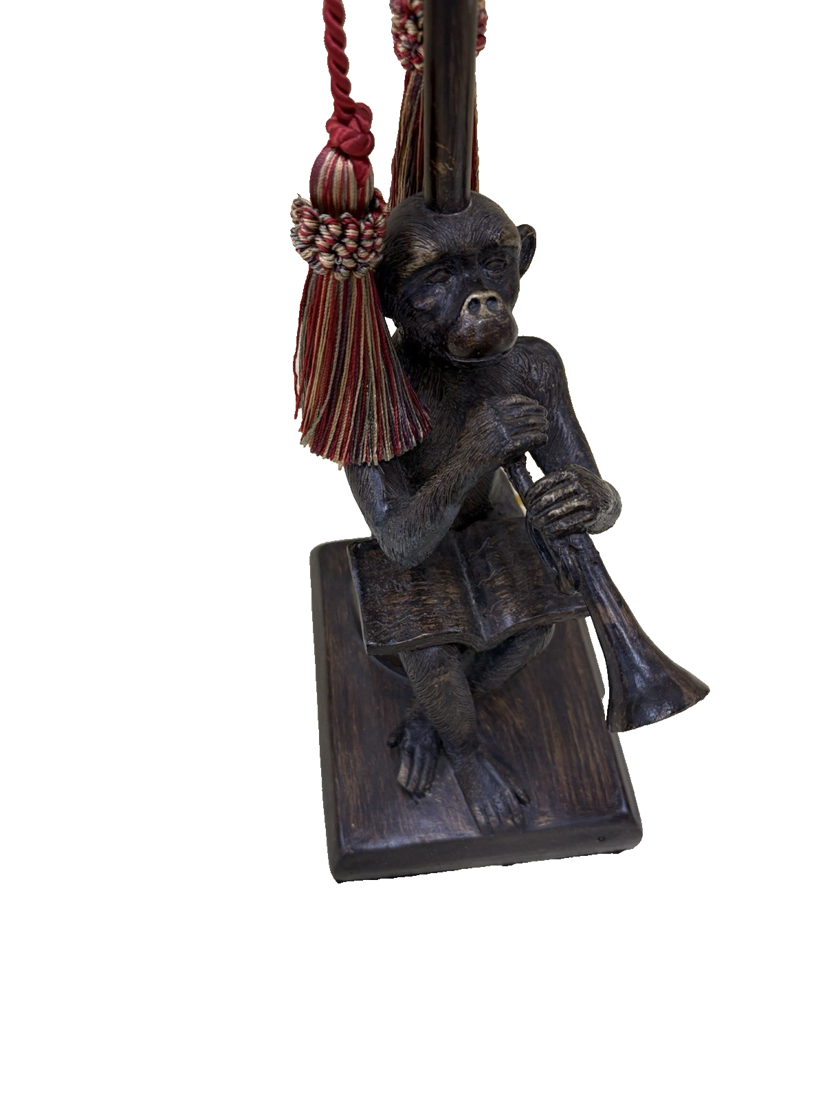 64723 Pair Musical Monkeys Table Lamps