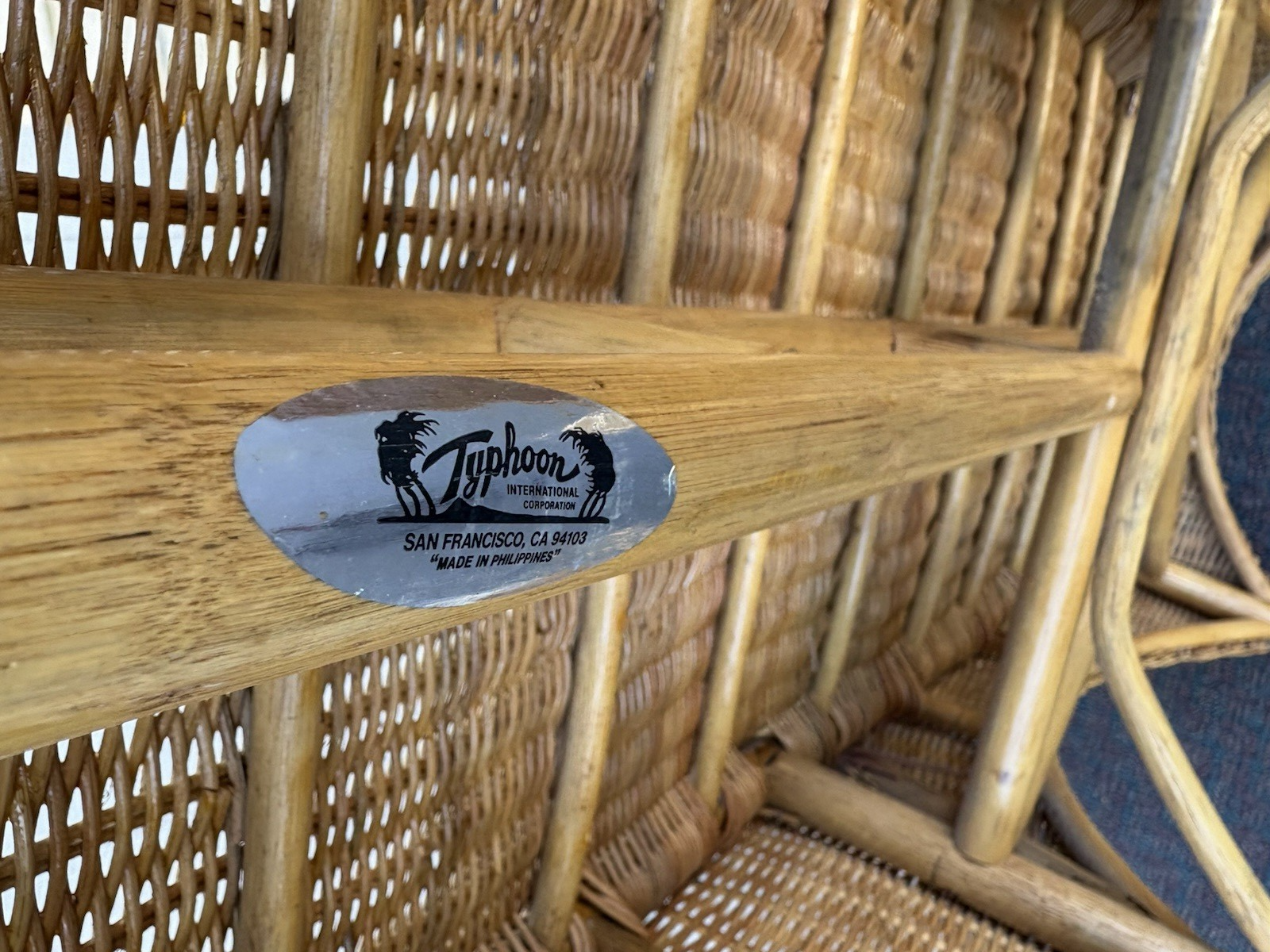 67019 Wicker  Typhoon Furniture Chaise Lounge Chair