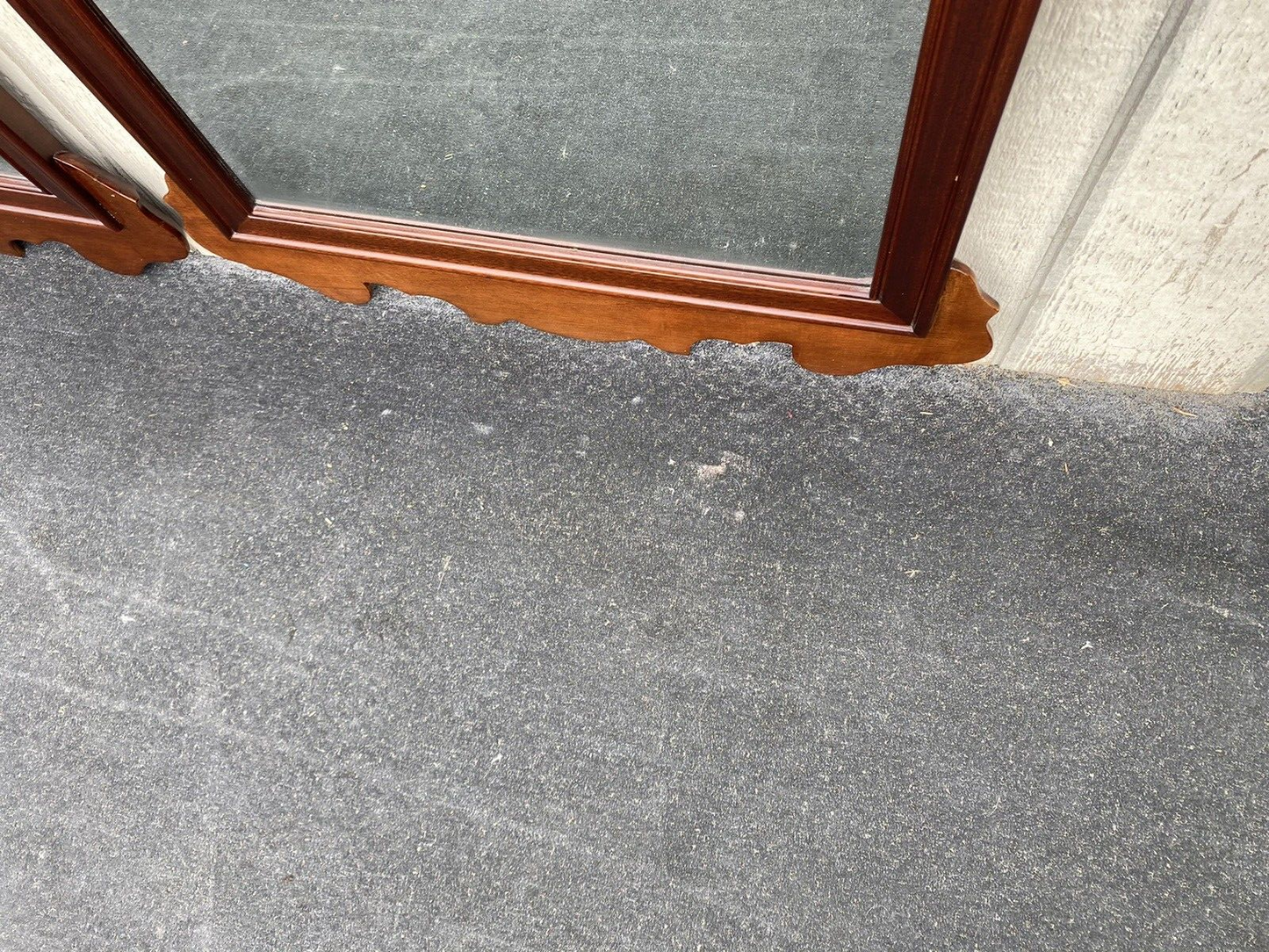 65364  Pair WELLINGTON HALL Solid Mahogany Chippendale Mirror s