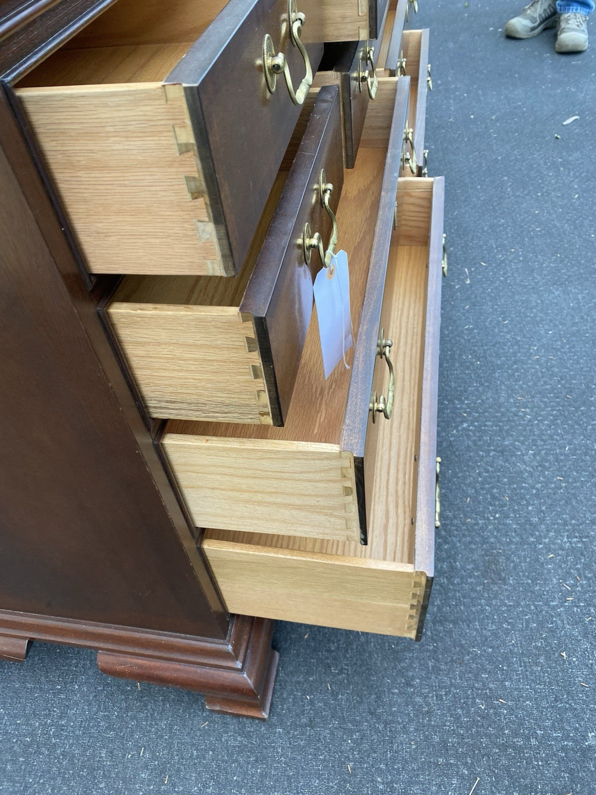 65839 COUNCILL Furniture Dresser with Mirror      High Boy pictured not included