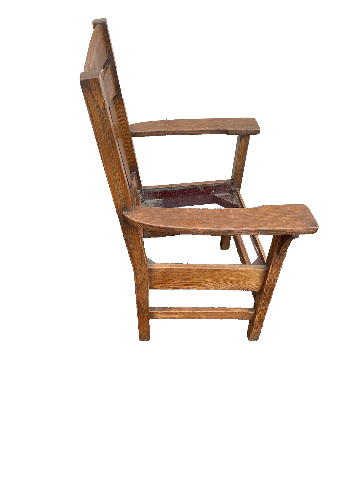 66188  Antique Mission Arts and Crafts Stickley ?? Arm Chair