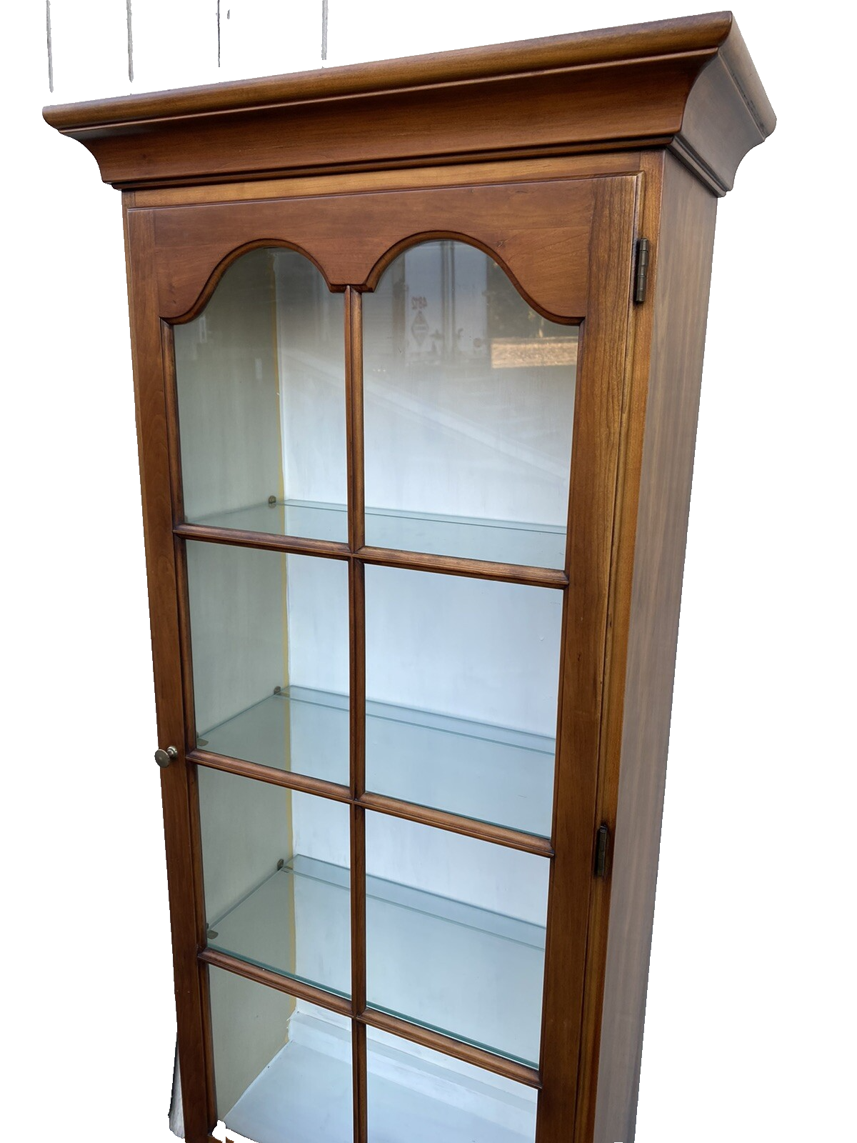 65957   Solid Cherry STATTON Centennial Furniture Curio Cabinet
