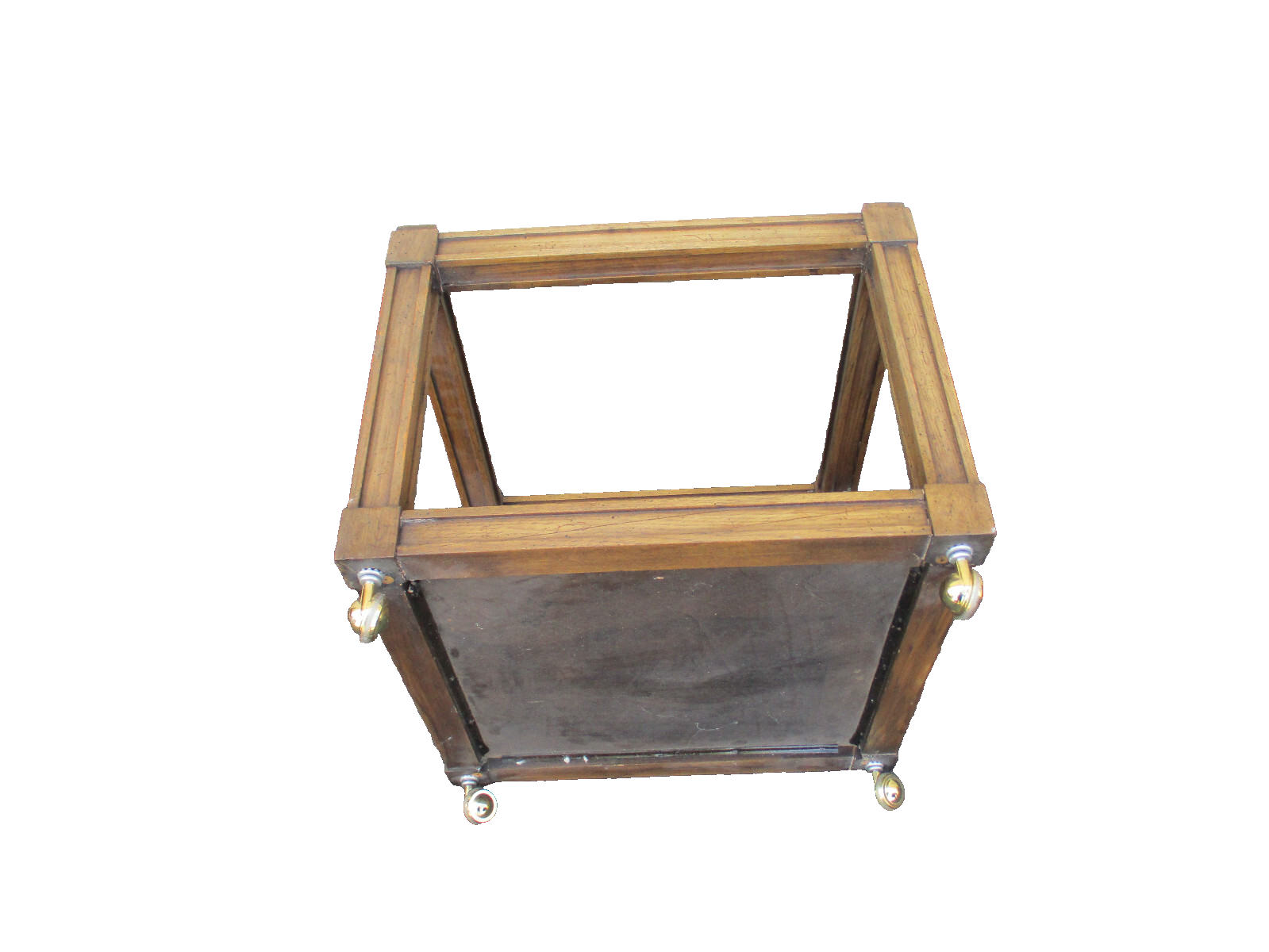 64561   MCM Modern THICK GLASS Top Coffee Table Stand