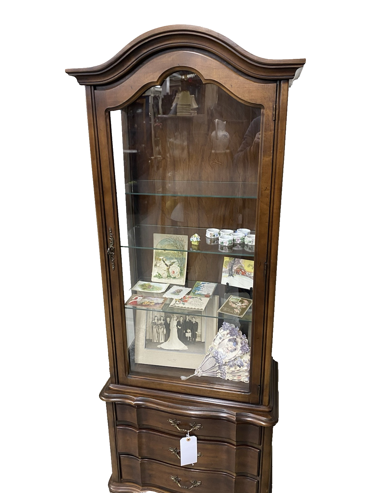 66566   HAMMERY Furniture Curio China Cabinet
