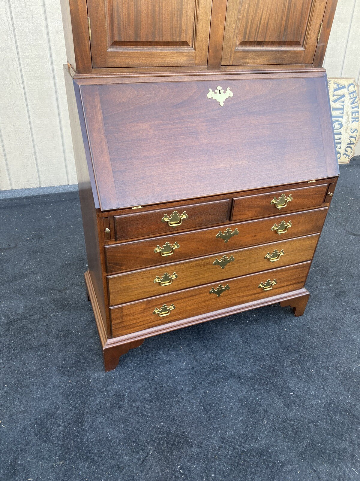 66608   Custom Hand Made Secretary Desk JOSEPH HOFF 1982