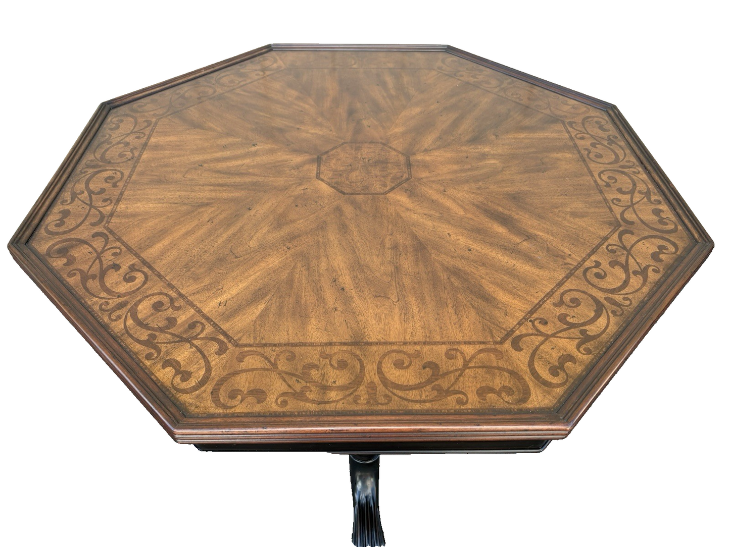 66974  Decorator Inlaid Console Foyer Table Stand