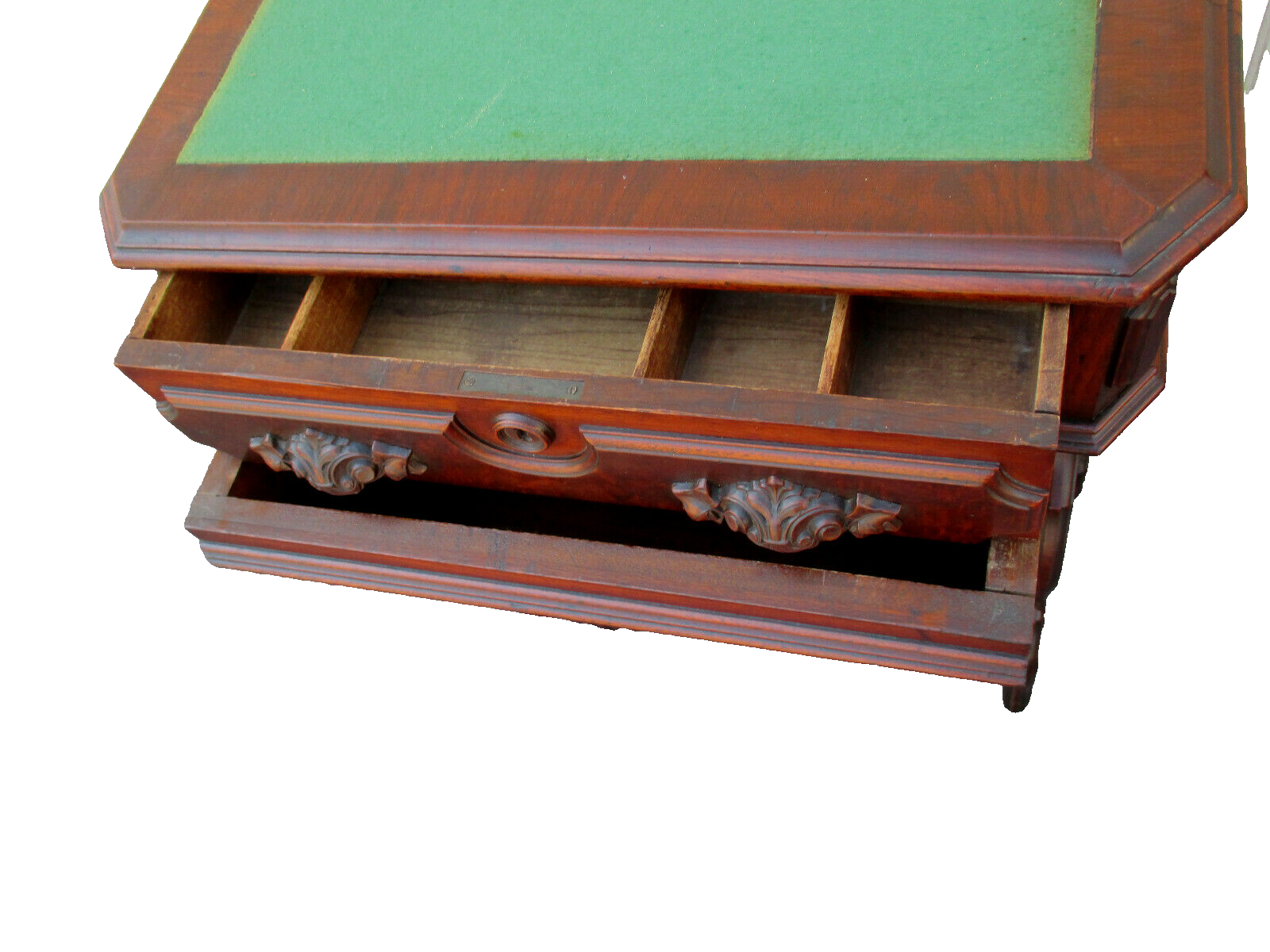 63086 Antique Victorian Sewing Stand  Desk  Cabinet Table Nightstand