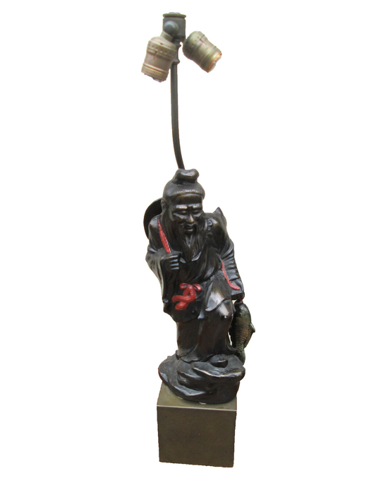 49966 Oriental BUDDAH Table Lamp with NO Shade