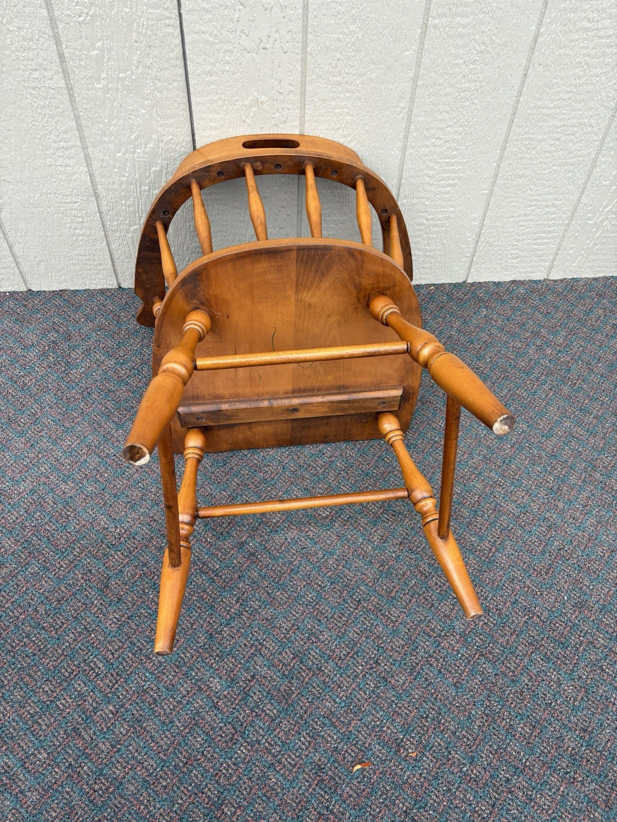 67120 Set 4 Solid Maple Dining Armchair s Chair s