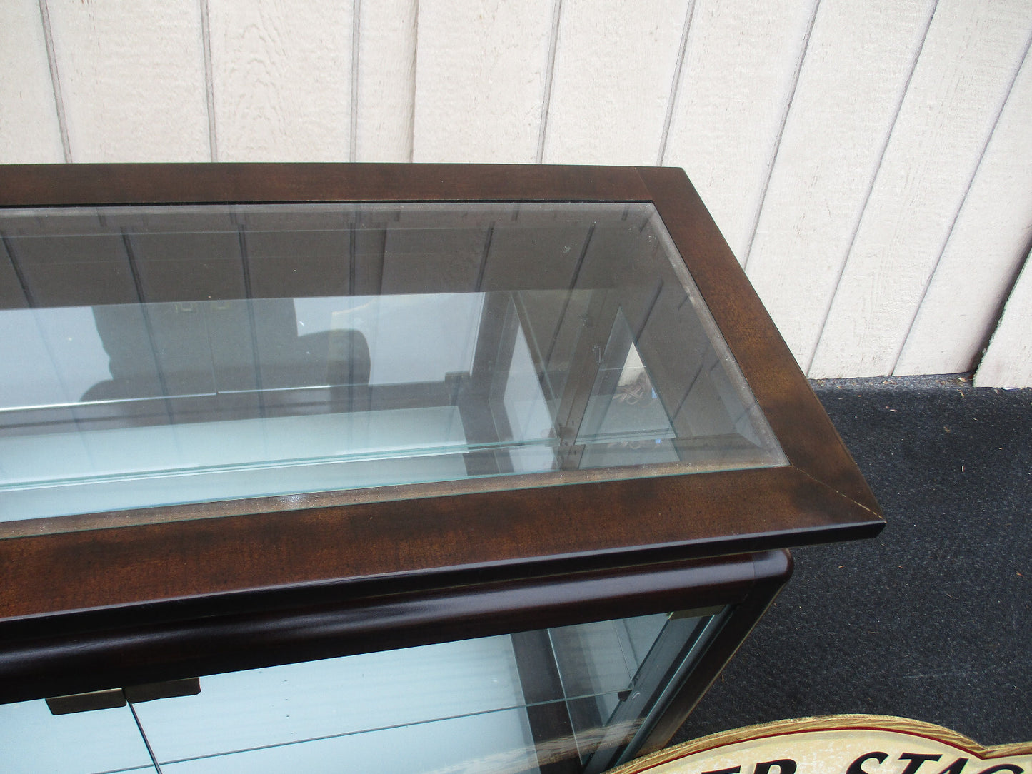 64181   Oriental Credenza Curio with Light PULASKI Furniture