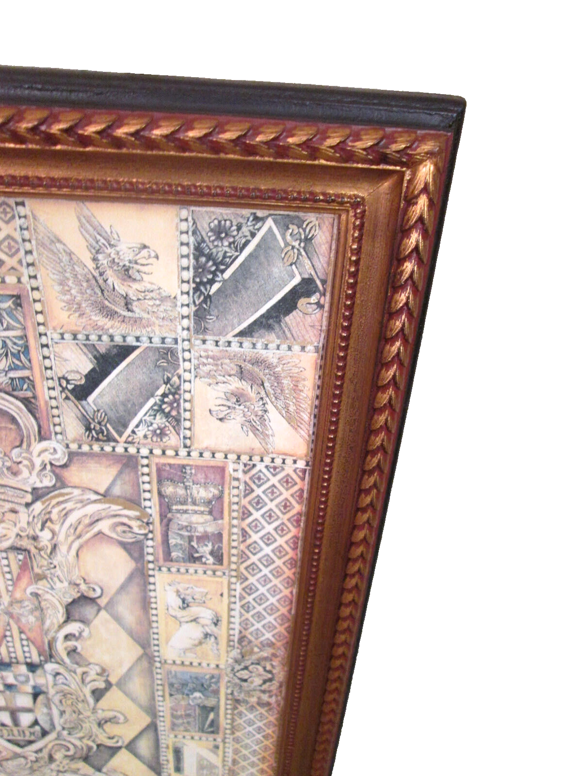 56537 ROYAL GAMBIT BOMBAY Picture Print in Fancy frame