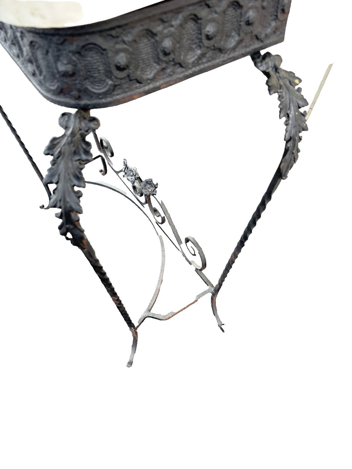 66803 Marble Top Console Table Sideboard Server