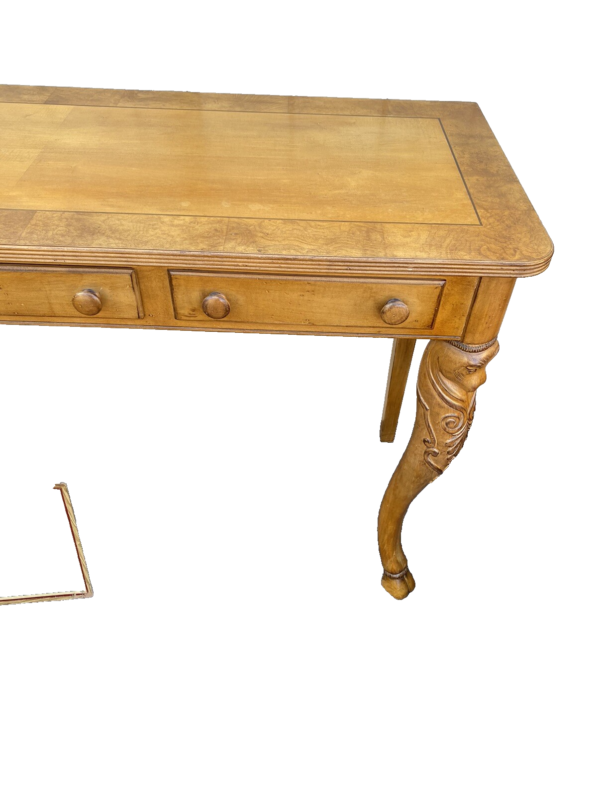 65278 SHERRILL CTH Maple Figural Console Table Stand