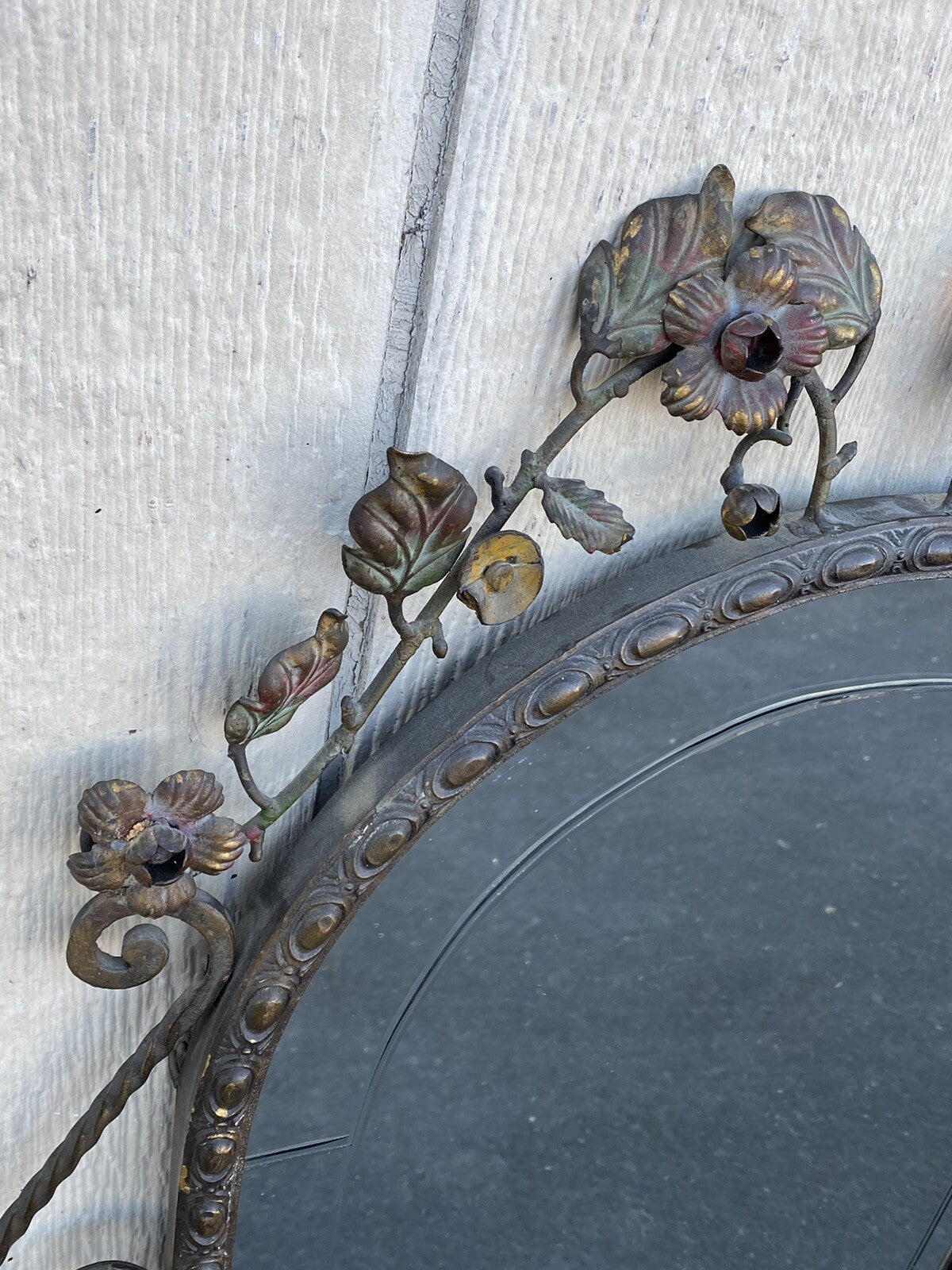 66264 Decorator Hand Made Mirror in Metal frame