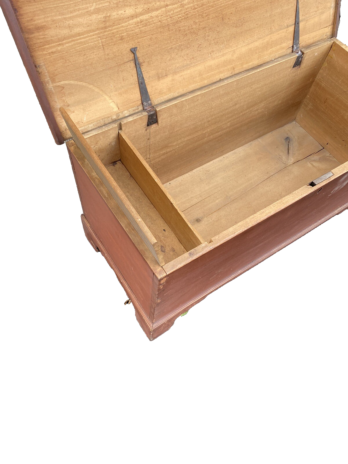 65284 Antique Tool Box Storage Chest Blanket Chest