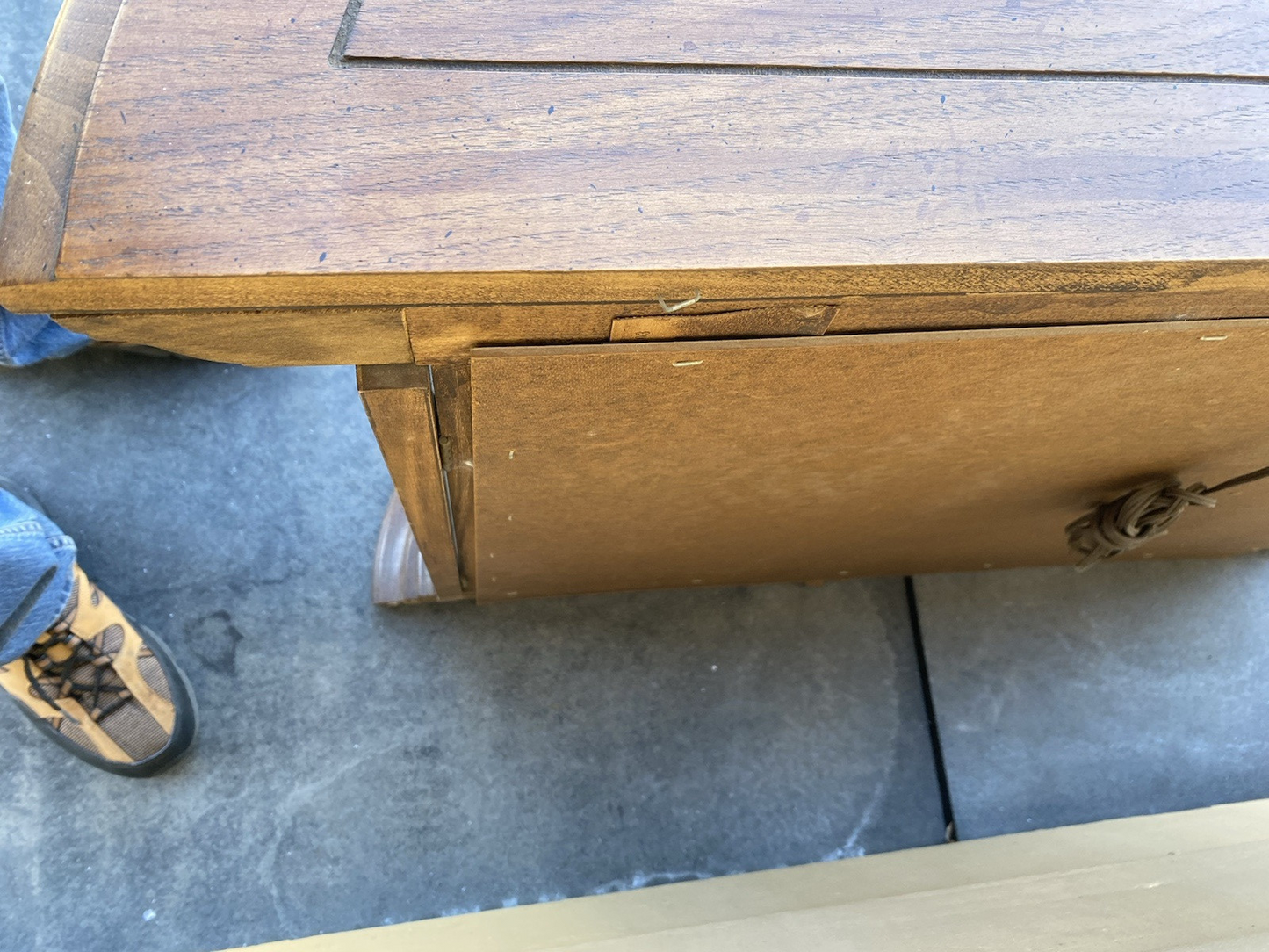 64540 Bow Glass Credenza Curio Cabinet