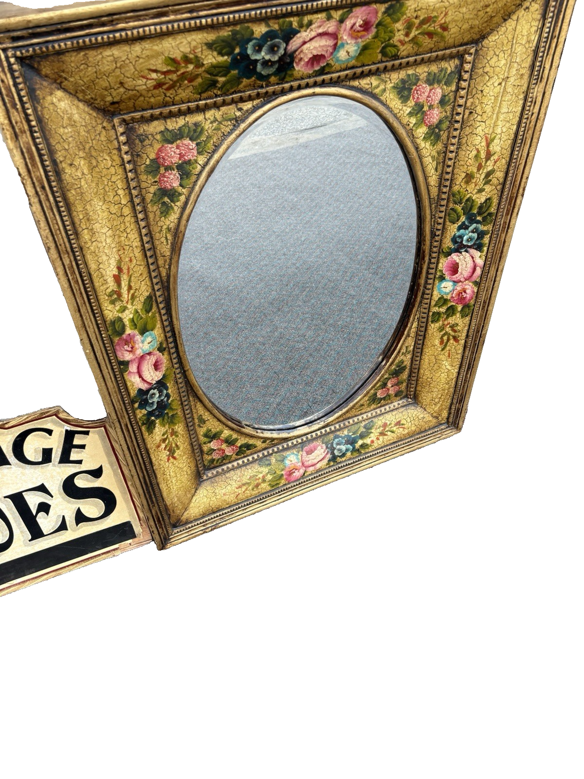 66909  Modern Decorator Mirror in Fancy Picture Frame