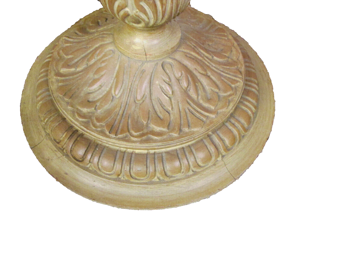 52831 Modern Decorator Mid Century Glass Top Decorator Table