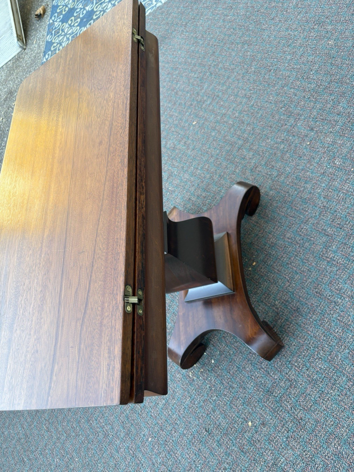 67152 Antique Empire Flip Top Game Table Stand