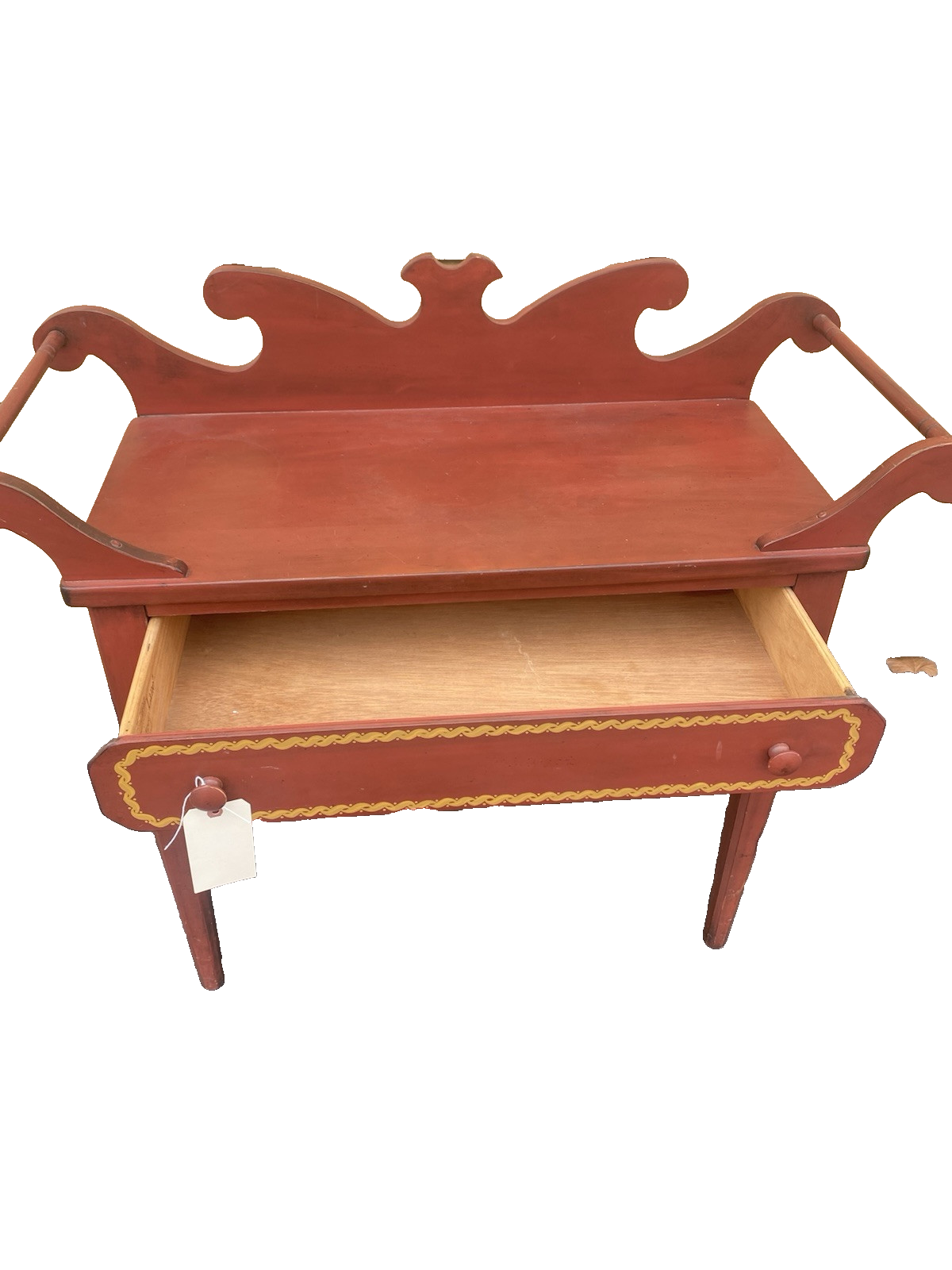 64013 Lane Furniture Lamp Table Console with Mirror