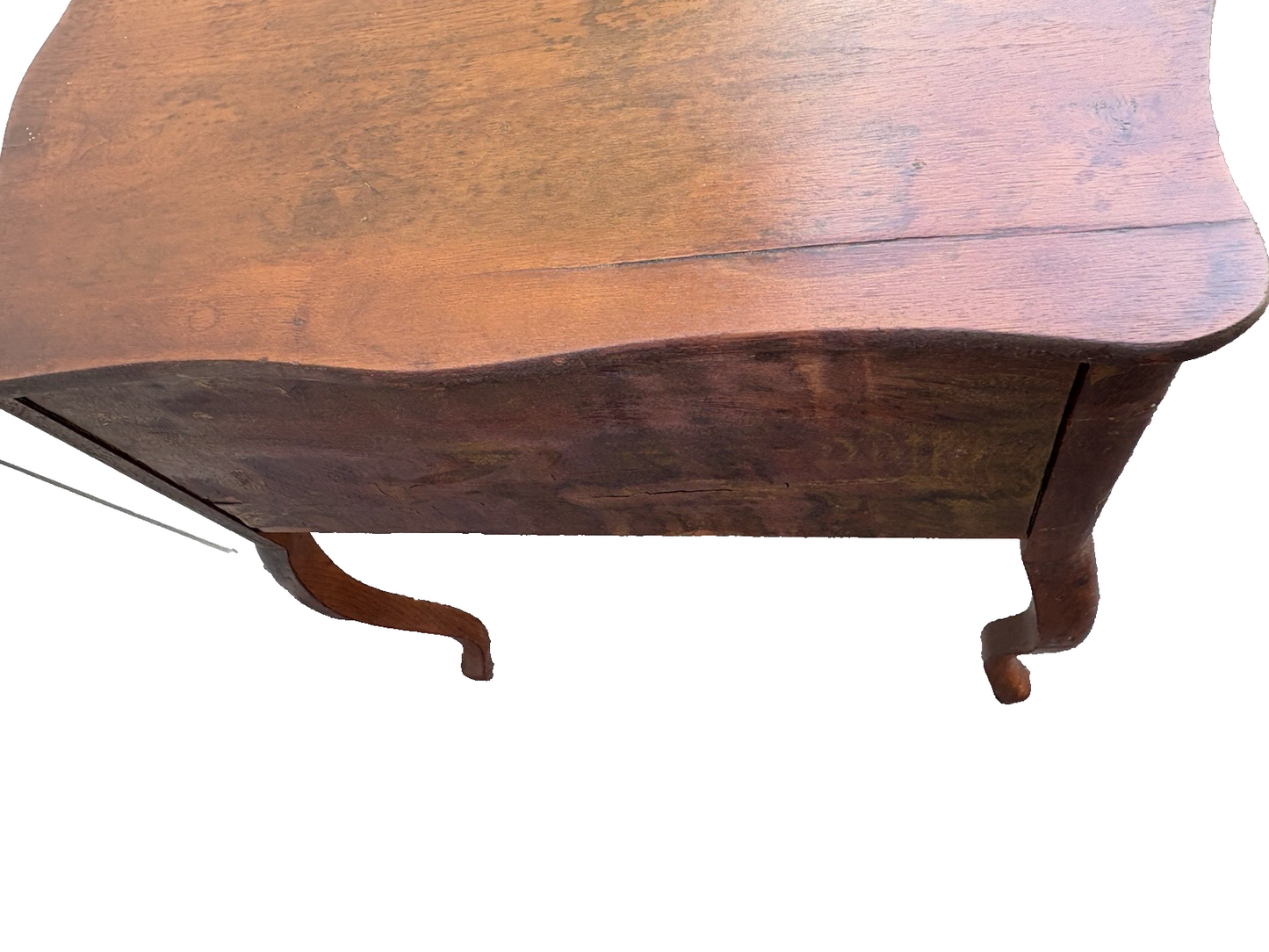 66964 Antique Empire Mahogany Nightstand End Table Stand