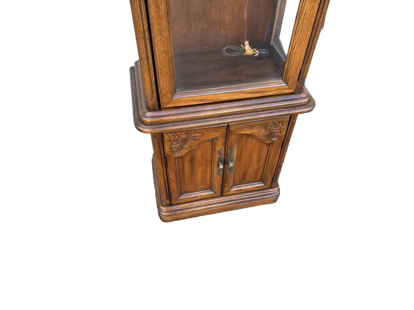 67099 Oak Curio China Cabinet