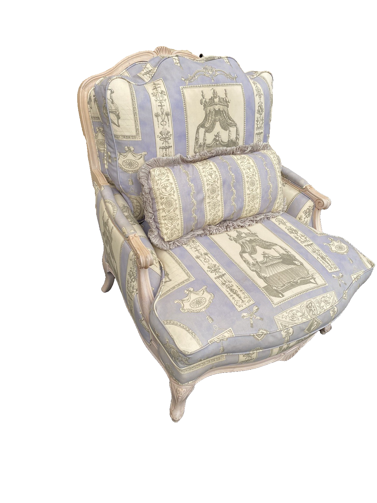 65814    NORWALK Furniture Decorator Bergere Armchair