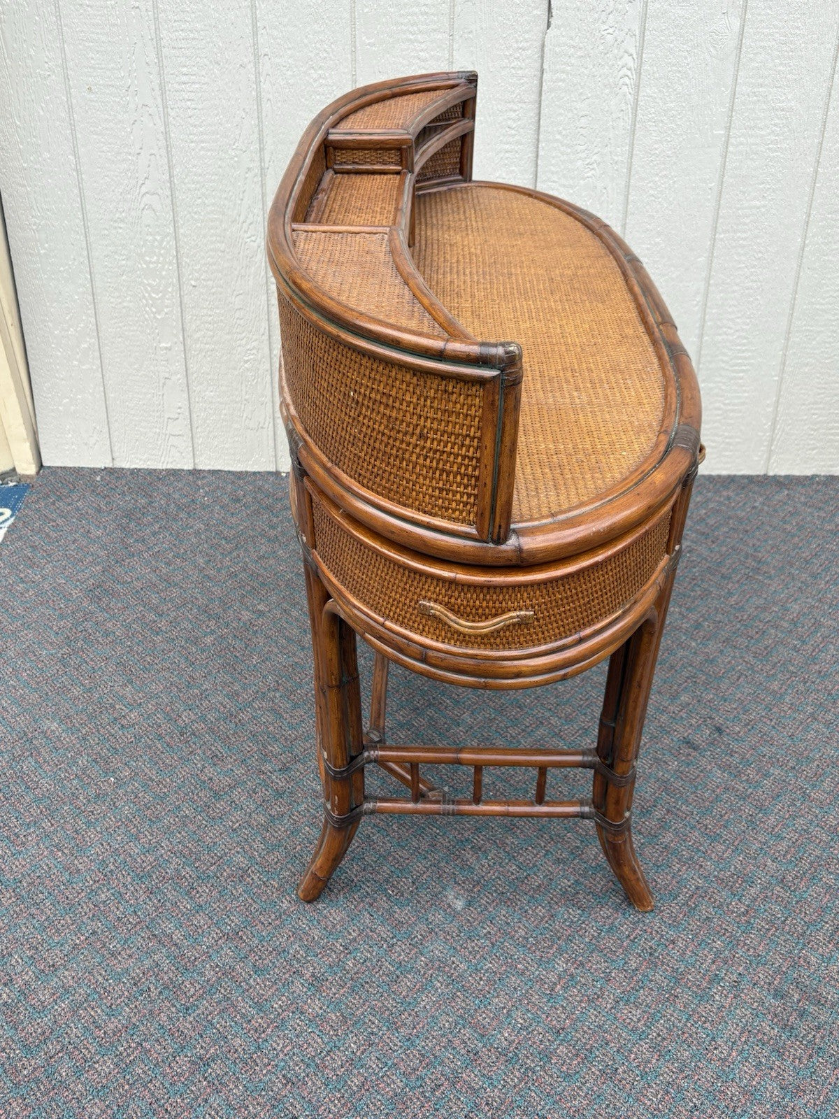 67044 Bamboo Style Office Desk