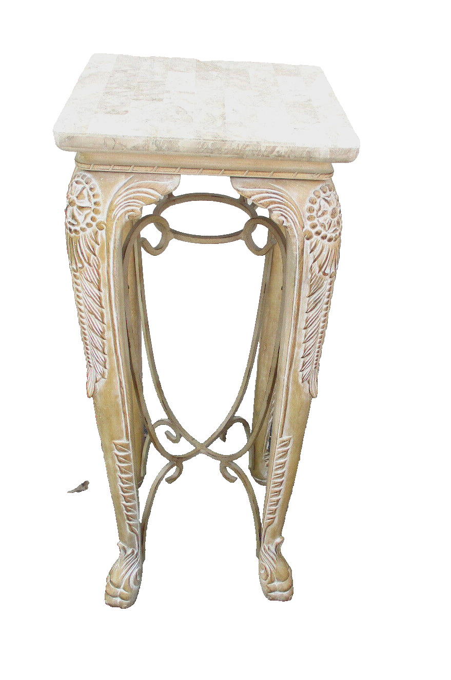 63516    Modern Plant Pedestal with Original Factory Finsh