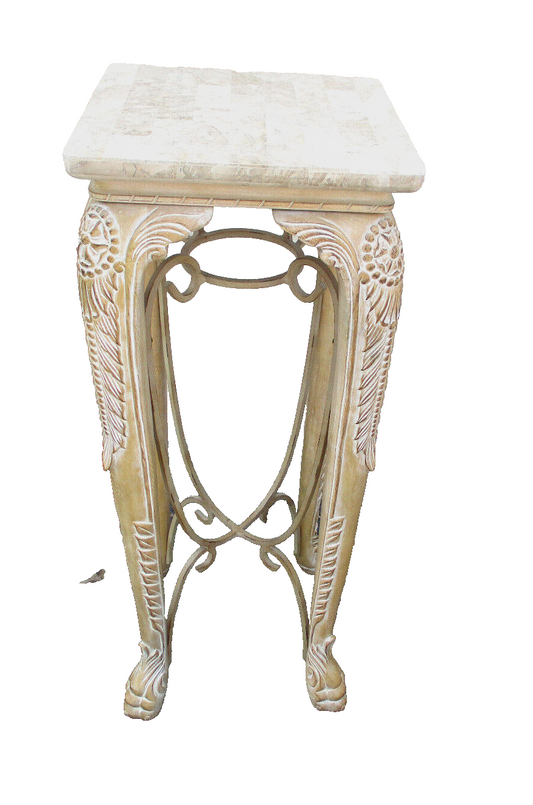 63516    Modern Plant Pedestal with Original Factory Finsh