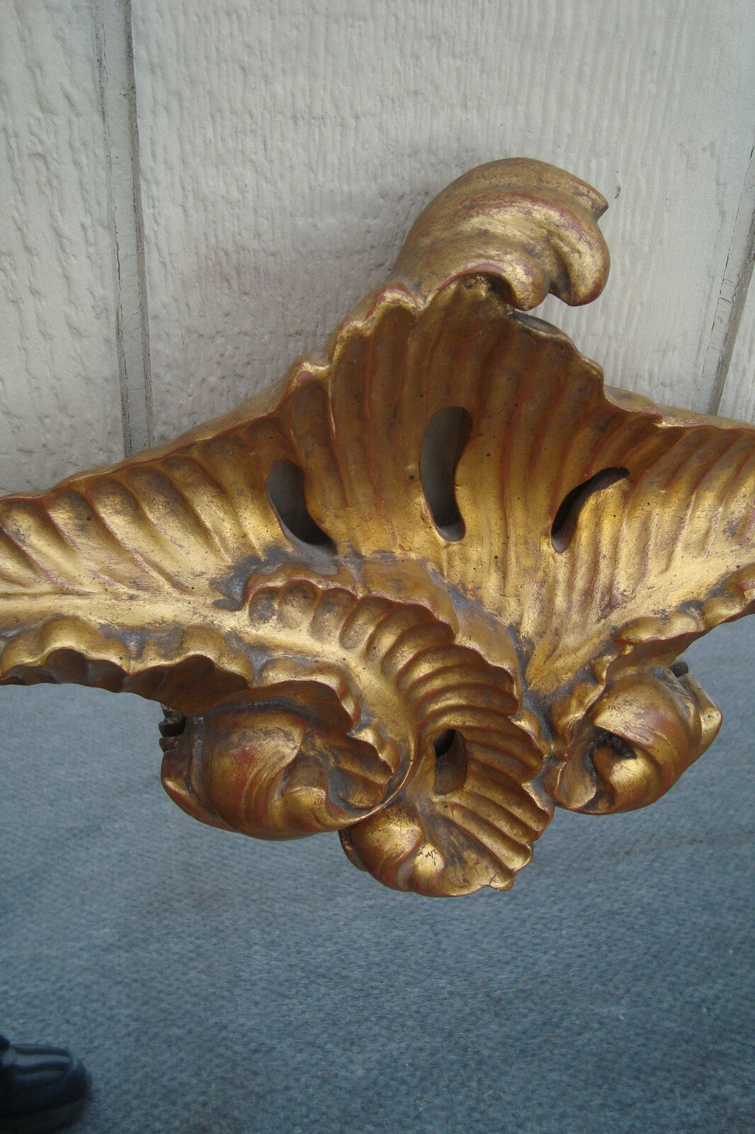 62007 Wood HAND CARVED Decorator Gold Mirror in Fancy Picture frame