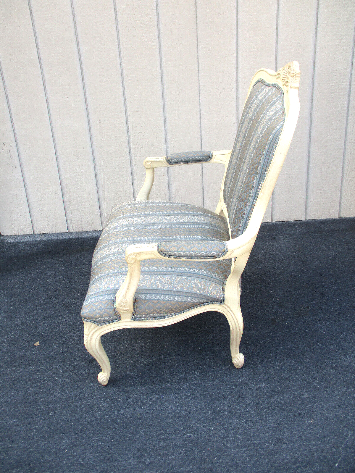 63502  Pair ETHAN ALLEN Bergere Armchair Chairs