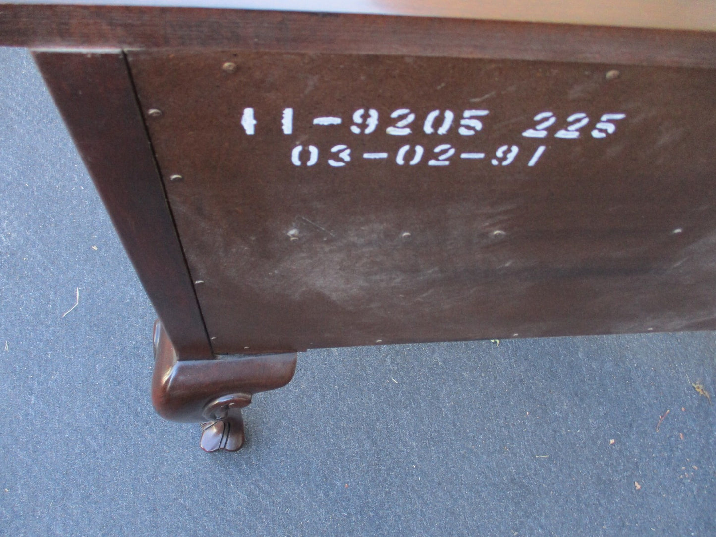 63765 ETHAN ALLEN Mahogany Low Boy Dresser Chest