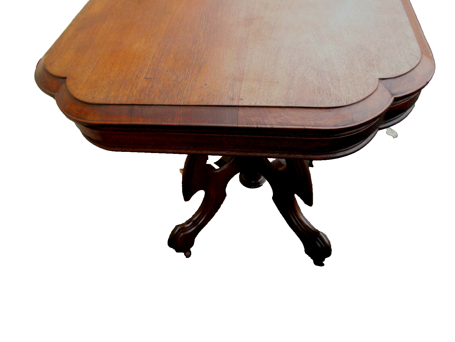 62691  Antique Victorian Walnut Lamp Table Stand