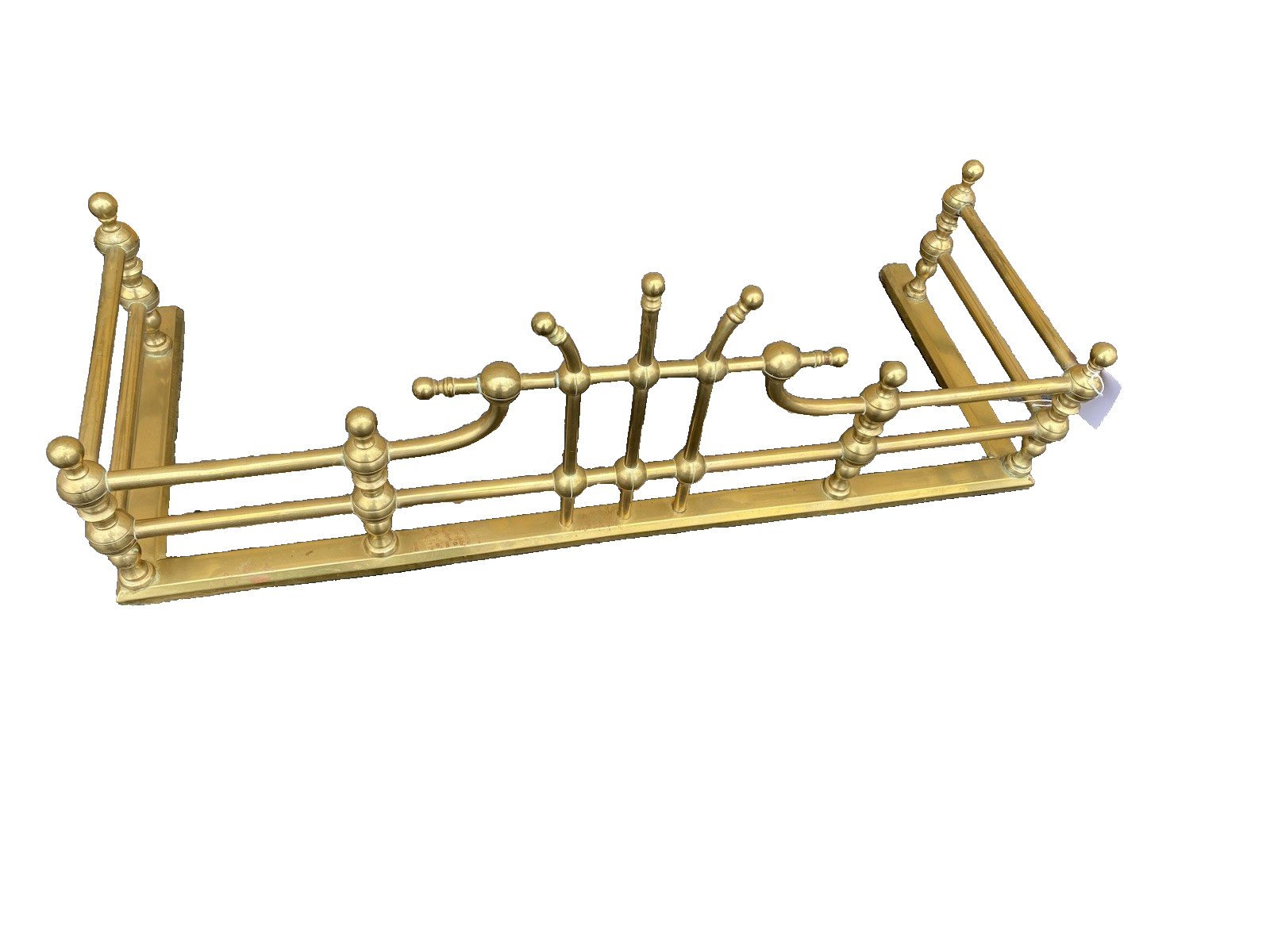 65936 Quality Brass Fireplace Mantle Fender