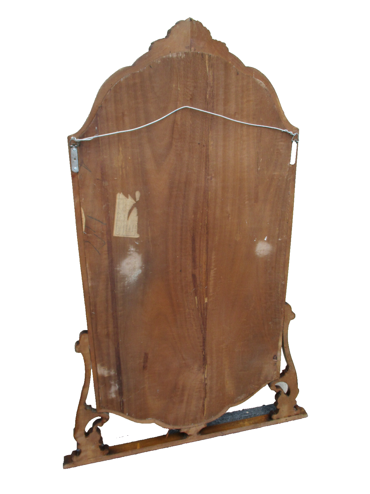 62350 Tall WOOD Antique Accent Beveled Mirror 36w x 54h