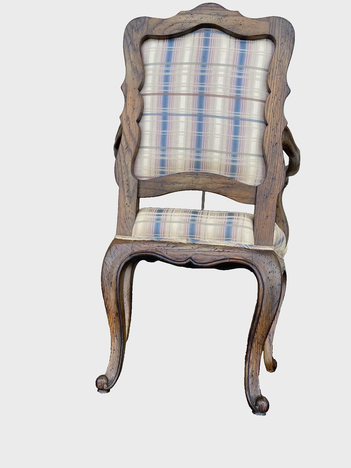 64833 Pair French Country Louis XV Bergere Armchair Chair s