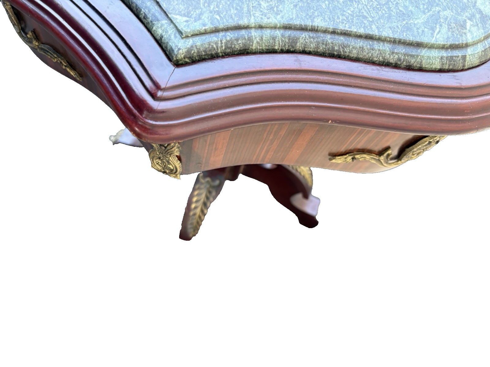 66807  Decorator Marble Top Lamp Table Stand