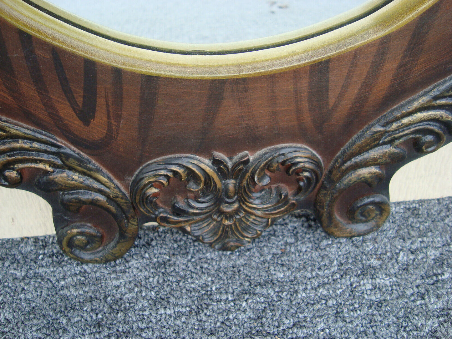 61266  Modern Carved Mirror in Fancy Picture Frame