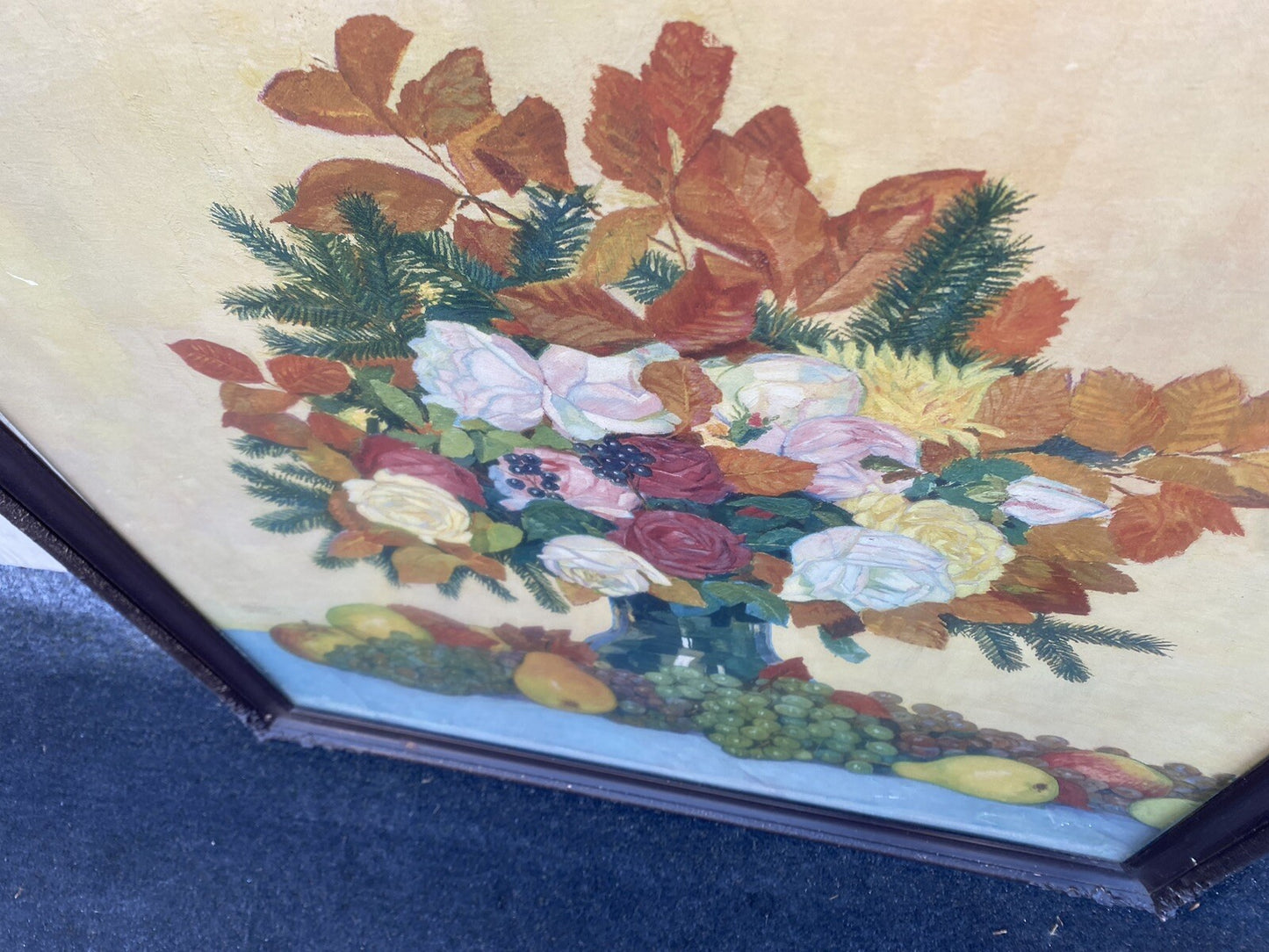 00001 Oil Painting?? Water Color ?? on Paper Artist Signed FERDINAND SPIEGEL 13