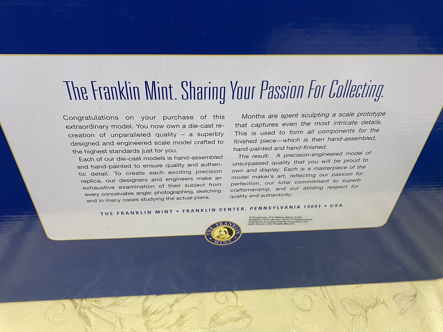 ES 304: Franklin Mint Precision Models Armour B -26 Marauder