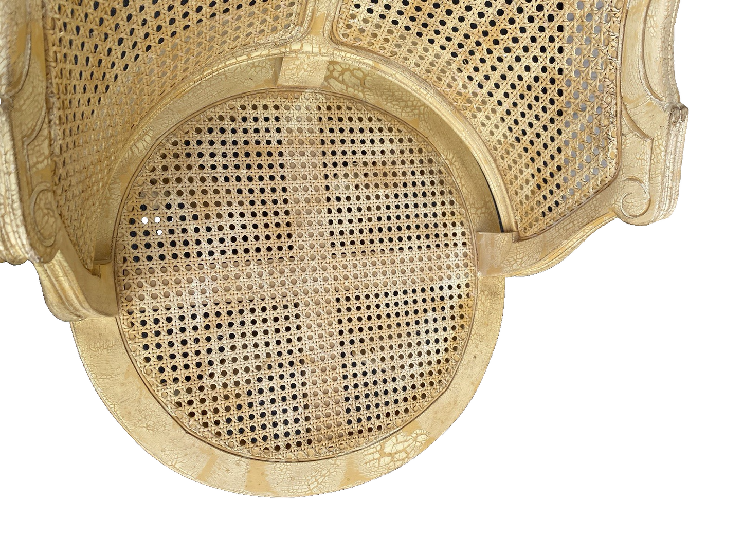 65353 Decorator Swivel Vanity Chair with upholstered cushion