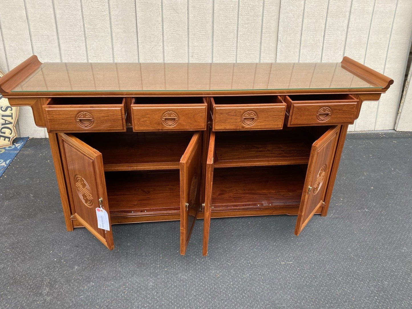 65443    Oriental Sideboard Server Cabinet