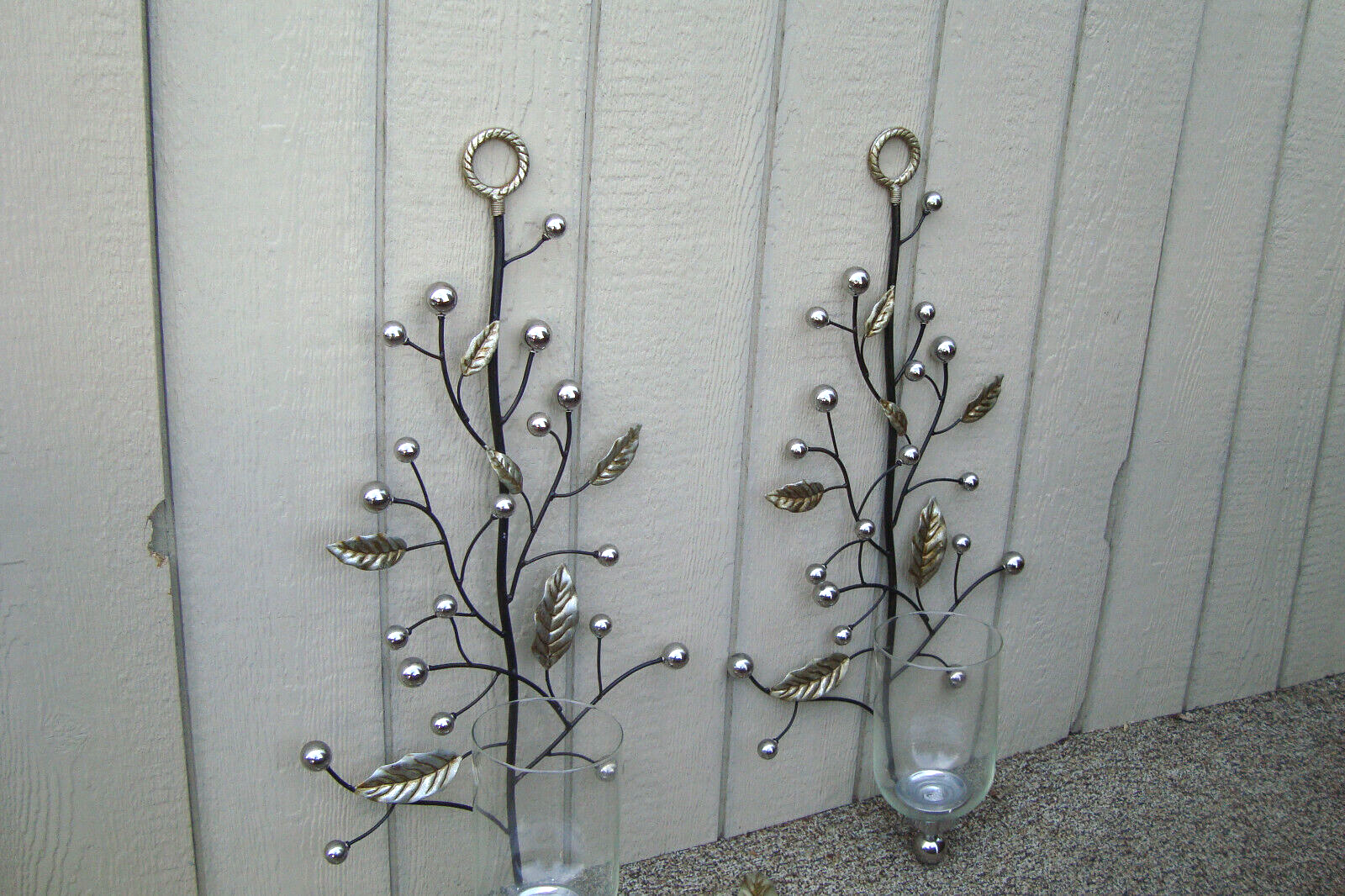 COL MW:    Pair Wall Sconce w/ 2 Matching Hooks