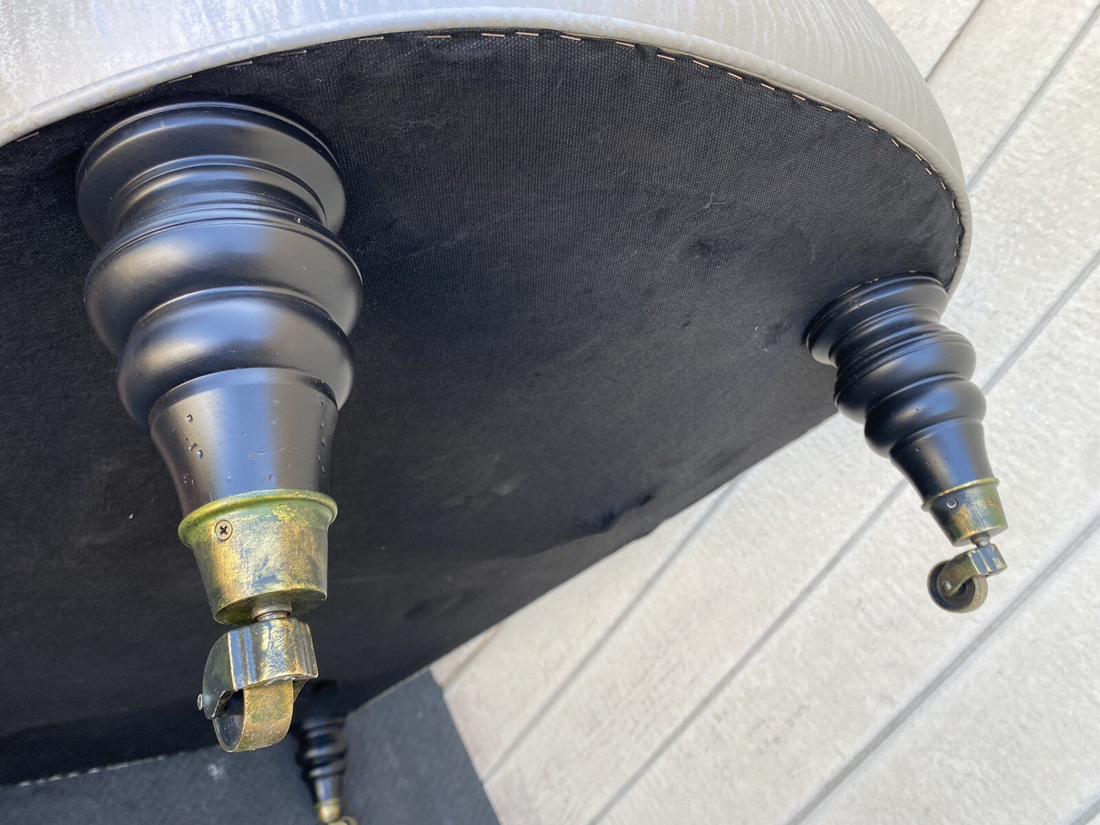 65876 THOMASVILLE Ebony Chaise Lounge Fainting Couch Chair