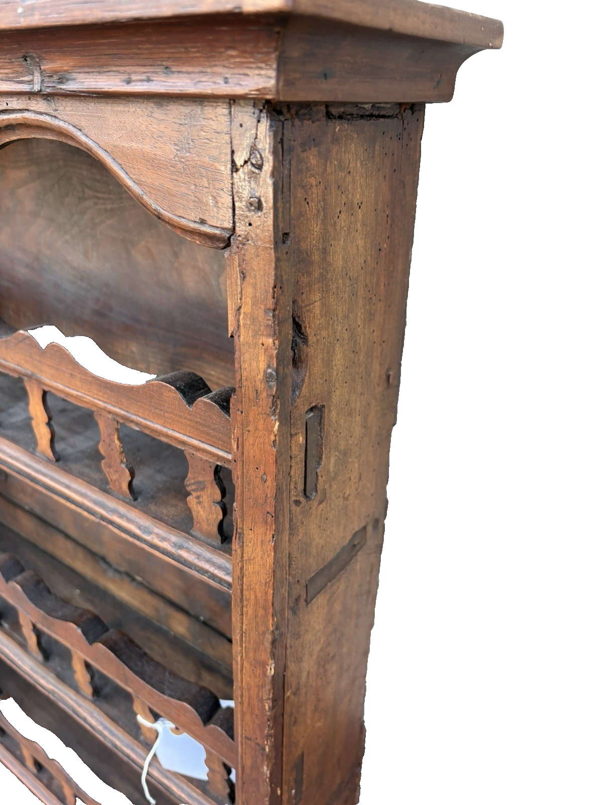 65458 Antique Whatnot Wall Shelf Curio