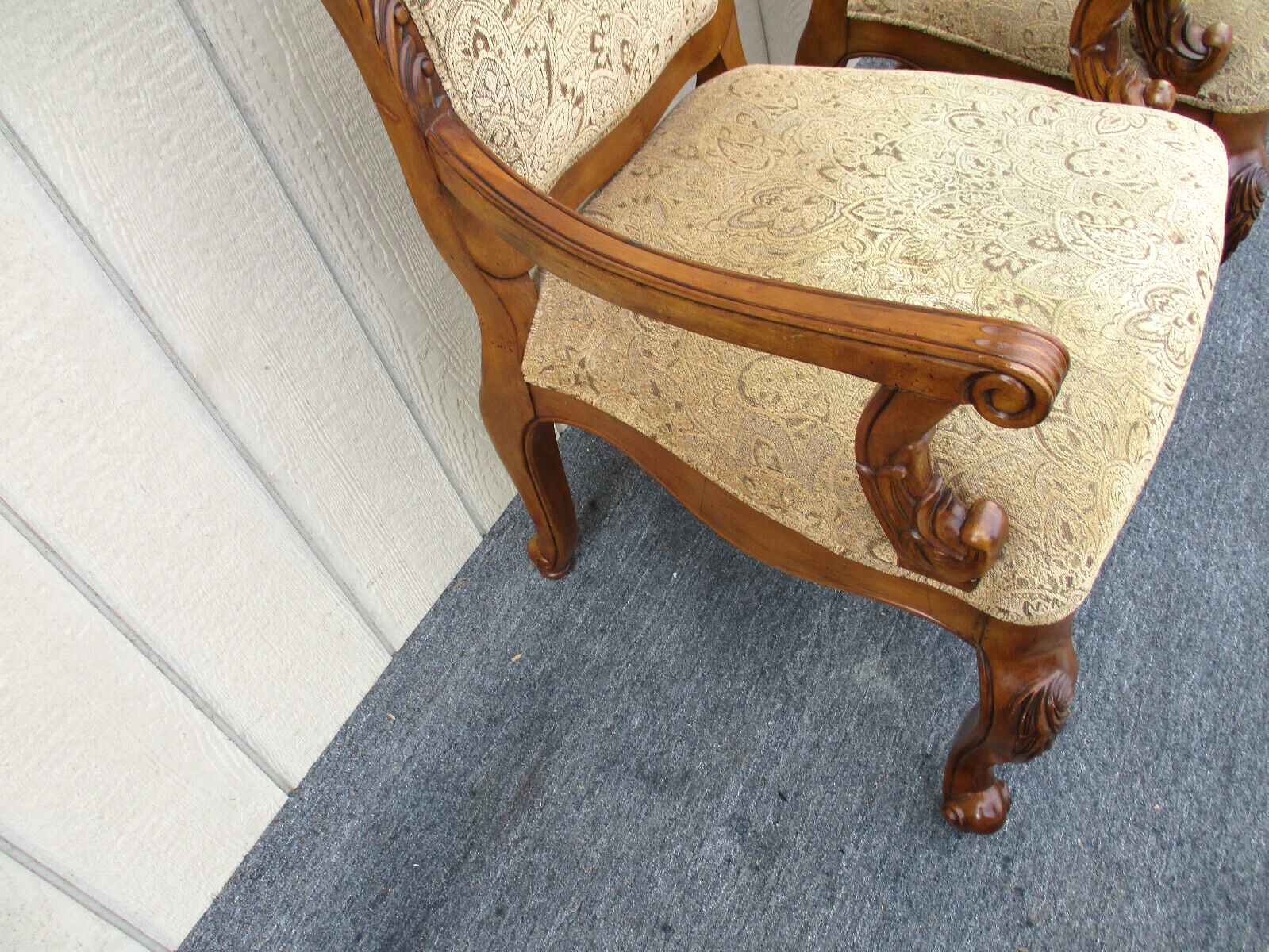 62680  Pair Bergere Armchair Chairs SAM MOORE LA Z  BOY